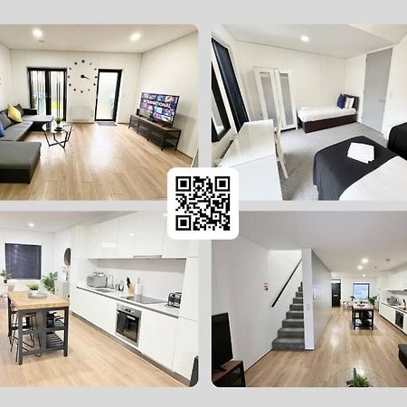 Large Townhouse 5 Beds With Two Parking Spaces - Manchester City Centre Exterior foto